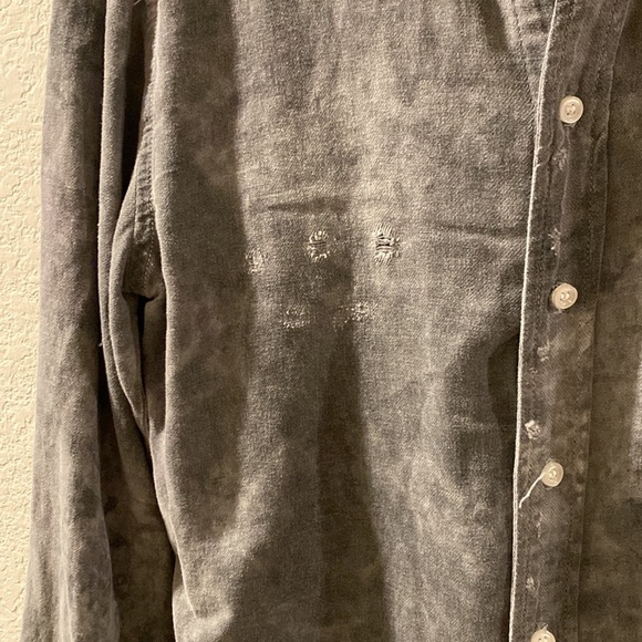 NSF 100% cotton button down size small men women flannel - Picture 8 of 10